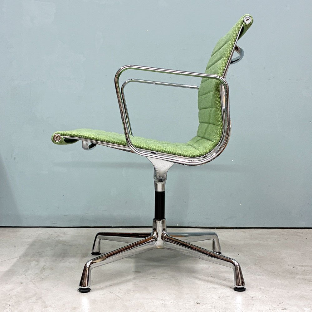 ヴィトラ vitra アルミナムグループ マネジメントチェア デスクチェア 4本脚 ファブリック グライズ 張り替え済み イームズ ◎