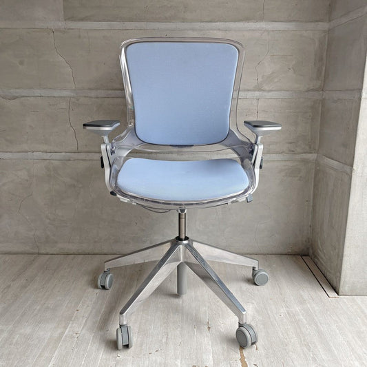 ICF プロアクティブチェア Pro Active Chair PACチェア デスクチェア オフィスチェア ライトブルー プラスチックフレーム イタリア ♪