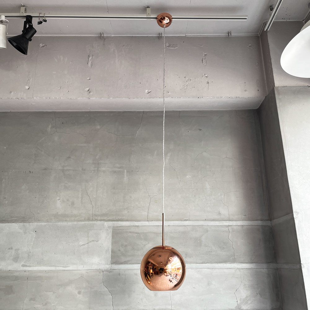 トムディクソン Tom Dixon コッパー ラウンドペンダントライト 25 Copper Round Pendant 25 コッパーカラー 参考定価￥70,180-  廃番 ♪