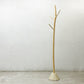 イデー IDEE ウッデンコートツリー Wooden Coat Tree コートスタンド コートハンガー タマリン材×マクタン石 H183cm 定価￥33,000- ●