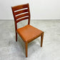 ウッドユウライクカンパニー WOOD YOU LIKE COMPANY ゼブラチェア ZEBRA CHAIR クッションタイプ チェリー材 定価￥90,200- ●