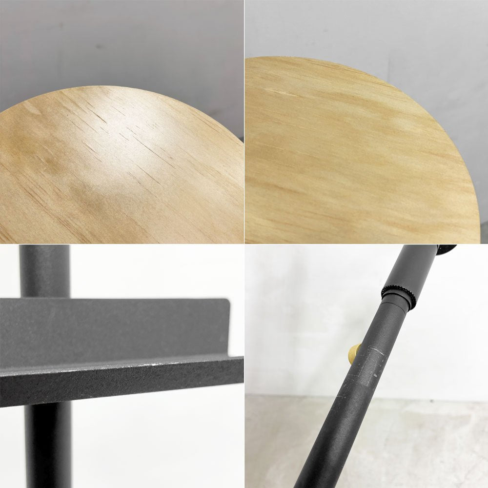 ドローアライン DRAW A LINE テンションロッド Tension Rod C + テーブル＆トレイ＆ブックスタンド＆フックA＆シューズラック付き ●