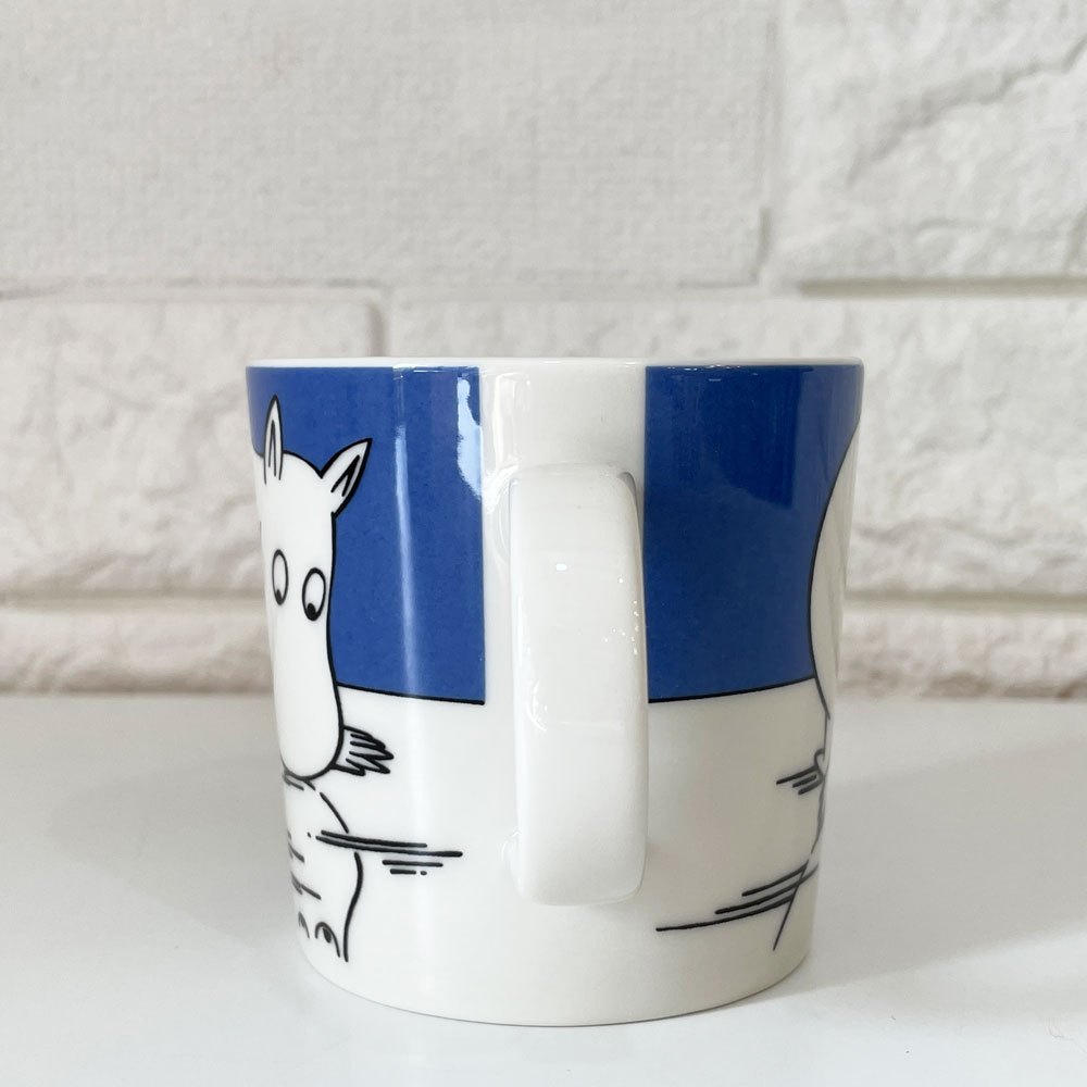 アラビア ARABIA ムーミンマグ ムーミントロールオンアイス 1999-2012 廃番 箱付き フィンランド 北欧食器 ◎