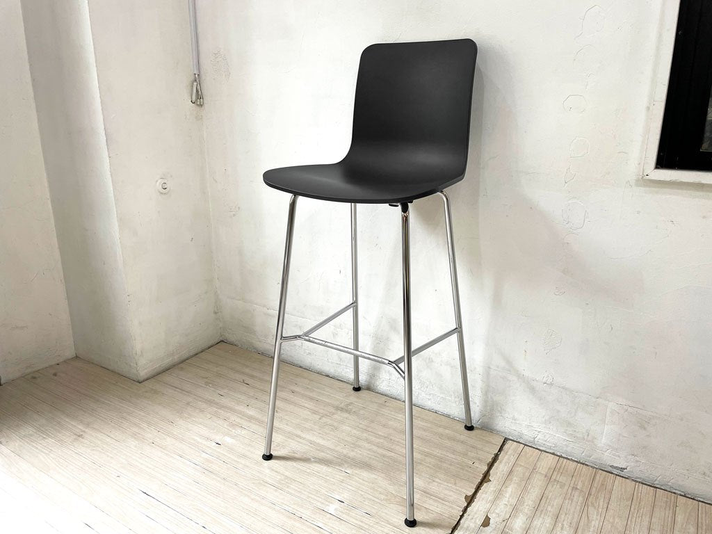 ヴィトラ Vitra ハル HAL RE スツール ハイ ジャスパー・モリソン Jasper Morrison バースツール カウンターチェア ディープブラック 定価￥66,000- ★