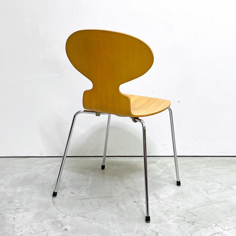 フリッツハンセン Fritz Hansen 3101 アリンコチェア アントチェア 4本脚 ナチュラルビーチ ラッカー仕上げ フェルトグライズ アルネ・ヤコブセン C ●