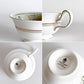 ウェッジウッド WEDGWOOD コロンビア Columbia セージグリーン ティーカップ&ソーサー C&S ボーンチャイナ 陶磁器 黒壺 イギリス ■