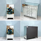 カレ KARE ラグジュアリー キャビネット サイドボード 2Doors 6Drawers ミラー張り ドイツ ◎