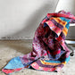 インドビンテージ Indian Vintage ラリーキルト ラグ カーペット パッチワーク 伝統工芸 240x150cm ■