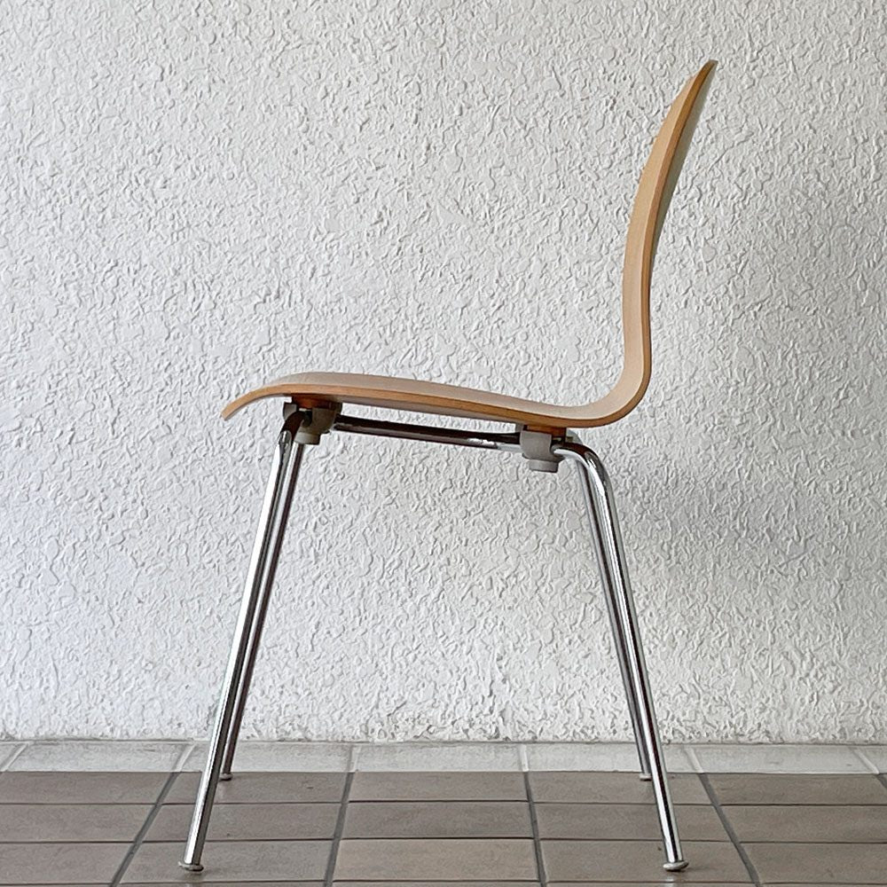 カッペリーニ Cappellini テイト TATE スタッキングチェア プライウッド ジャスパー・モリソン オーク材 スーパーノーマル B ◇