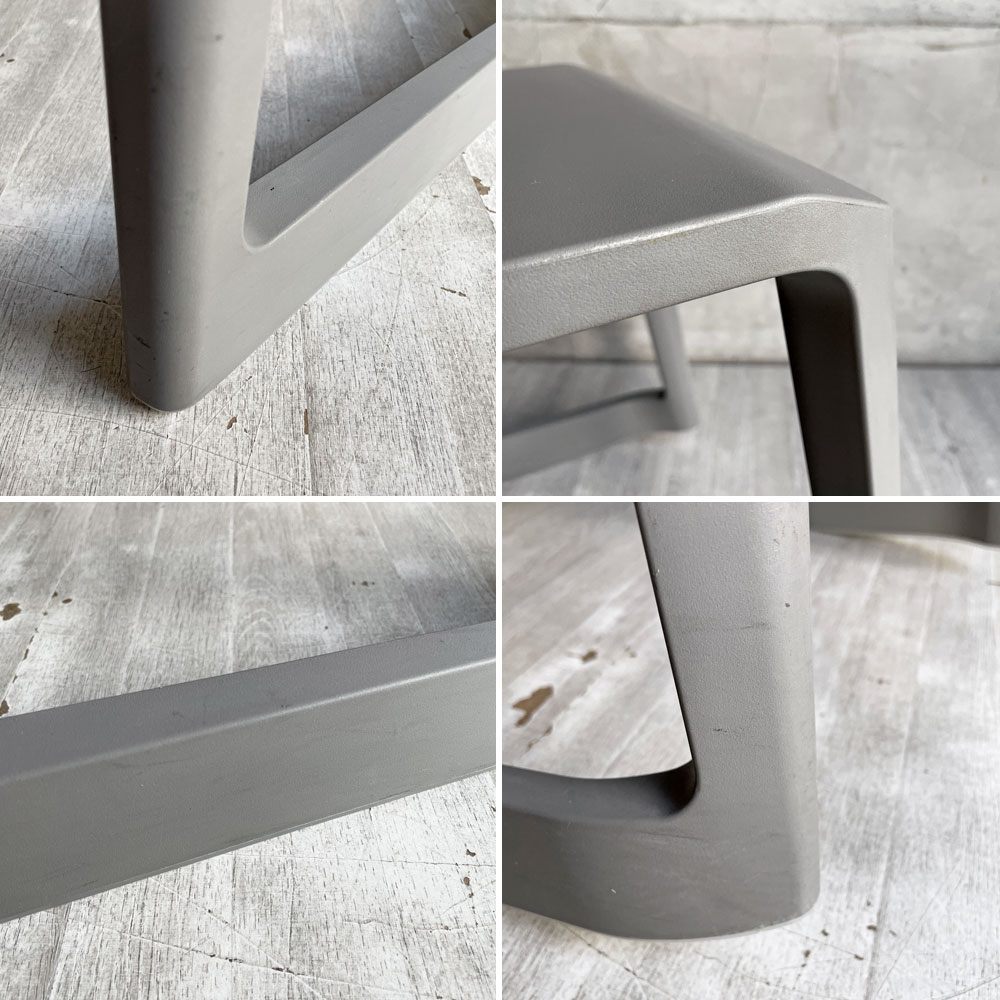 ヴィトラ Vitra ティプトン Tip Ton ワークチェア ダイニングチェア デスクチェア バサルト スタッキング チルト機能 定価￥47,300- B ♪