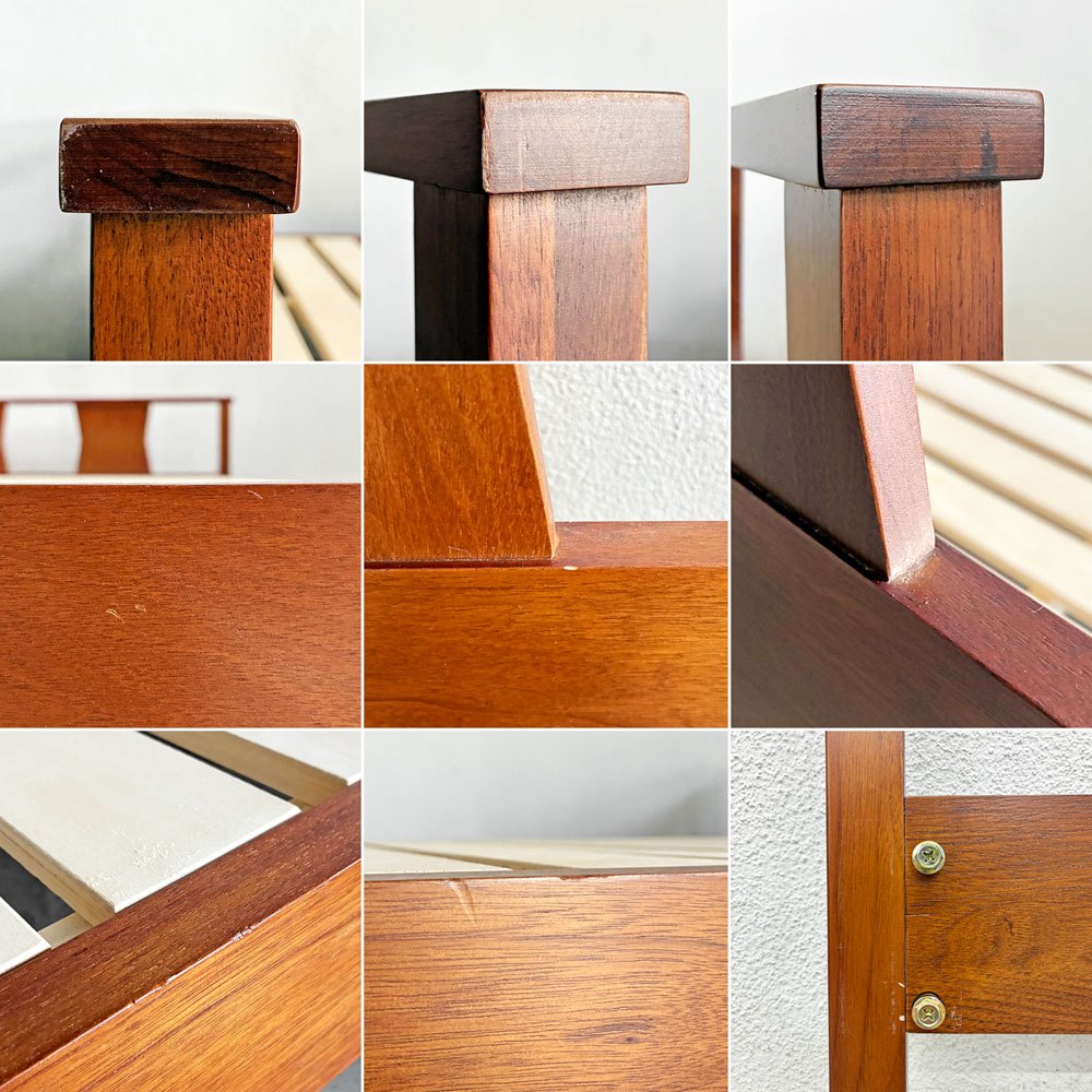 アクメファニチャー ACME Furniture ブルックス BROOKS BED ベッドフレーム セミダブル L204cm アメリカンビンテージスタイル 定価￥89,100- 〓