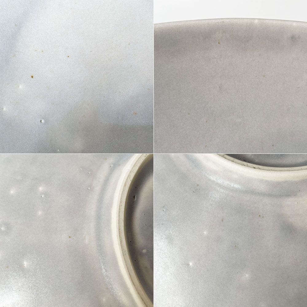 イデー IDEE 竹村良訓 + 冷水希三子 4 Seasons dish アートピース ボウル Breath ウォームグレイ L 現代作家 ★