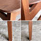 トラックファニチャー TRUCK FURNITURE トーチチェア TORCH CHAIR ダイニングチェア オーク材 ウッドシート ブラウン A ■