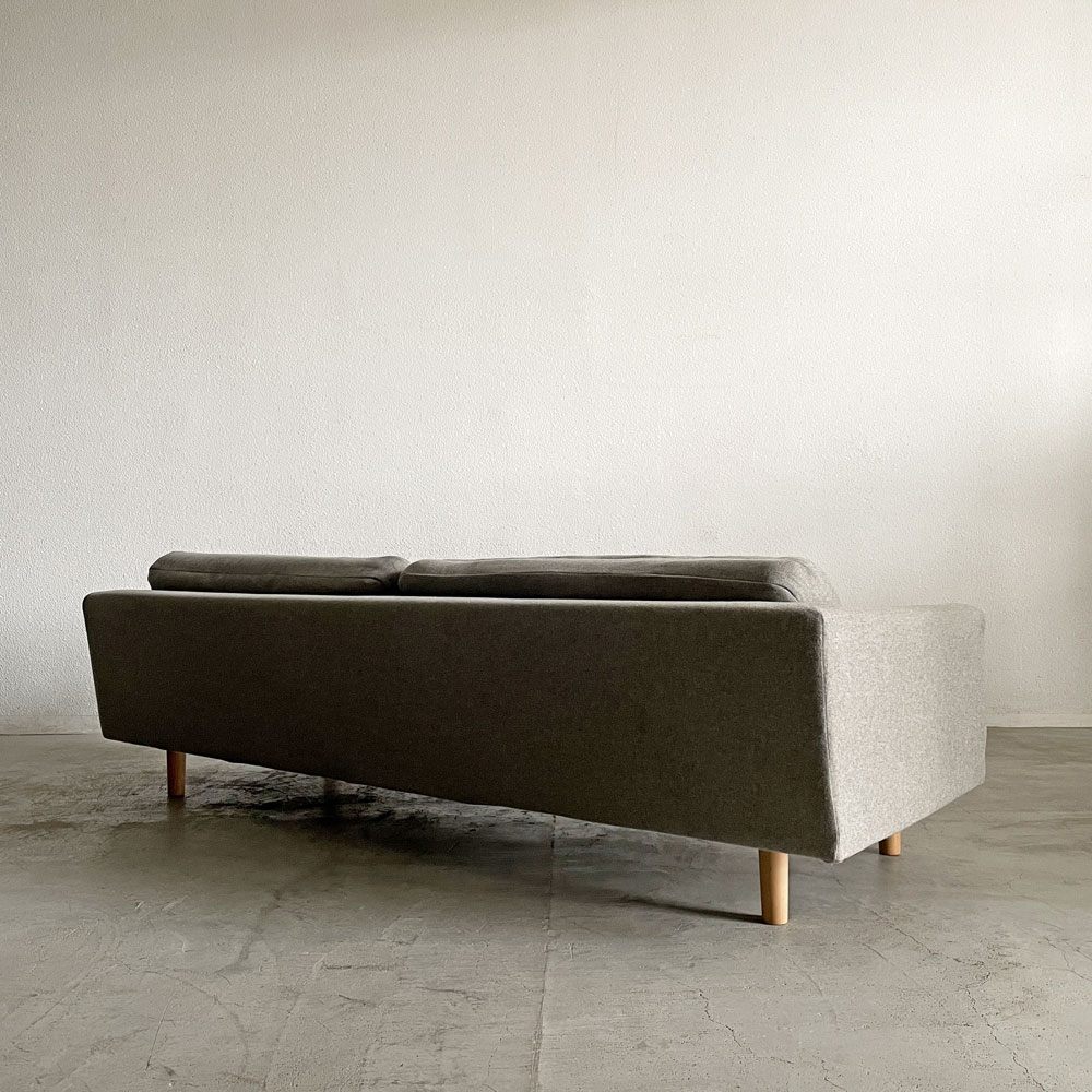 マルニ木工 maruni マルニコレクション ヒロシマ HIROSHIMA ワイド2シーターソファ W220cm ファブリック グレー系 深澤直人 定価￥603,900- 〓