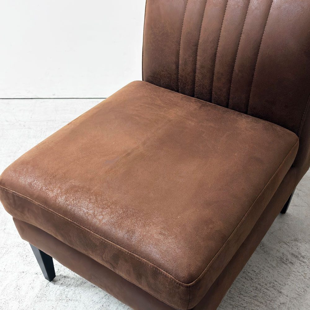 クラッシュゲート CRASH GATE ノットアンティークス Knot antiques グレス GRESS 1Pソファ 1人掛け ラウンジチェア レザーテックス ●