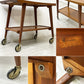 オパールメーベル Opal Möbel ドイツビンテージ German Vintage チーク材 キッチンワゴン カート W74cm 北欧スタイル ●