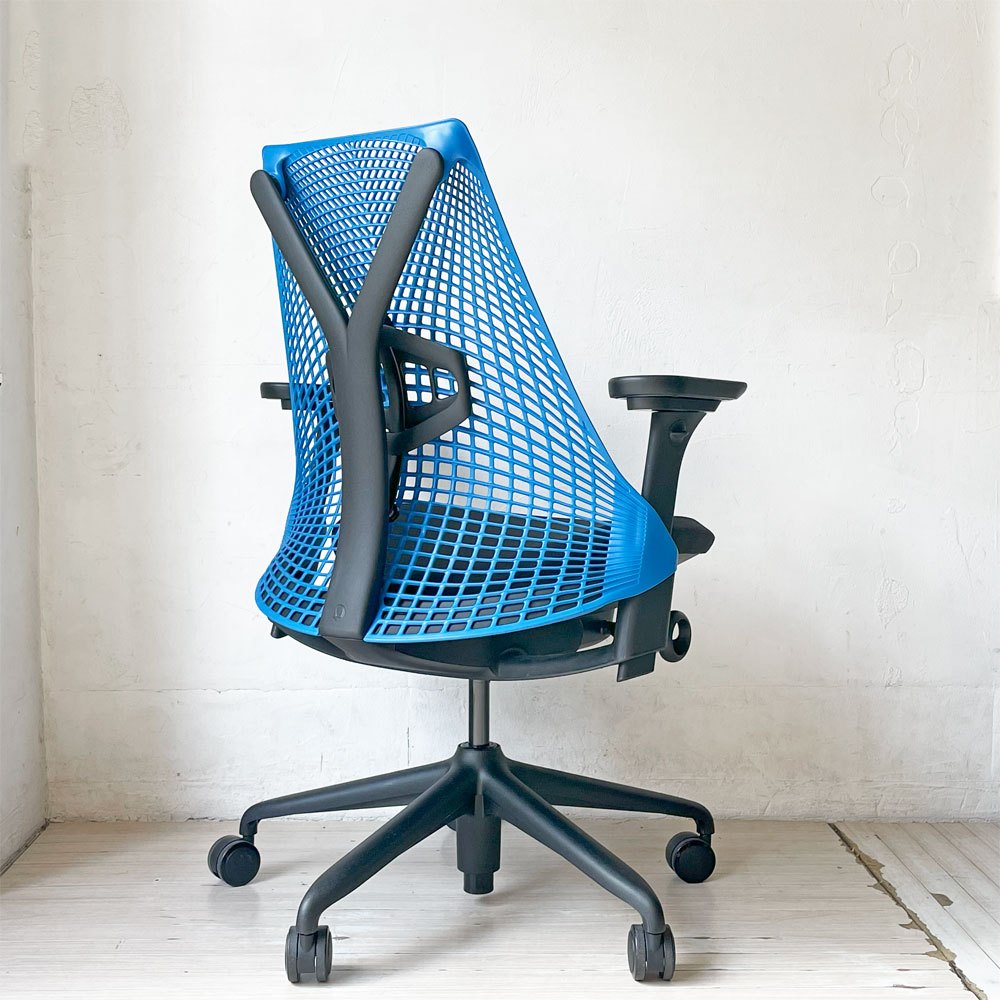 ハーマンミラー Herman Miller セイルチェア SAYL CHAIR デスクチェア オフィスチェア イヴ・ベアール ベリーブルー ★