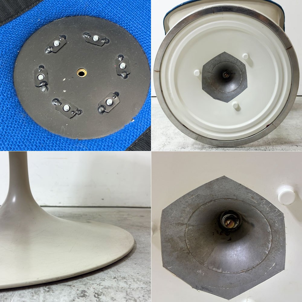 ノル Knoll ビンテージ チューリップ アームチェア ダイニング エーロ・サーリネン Eero Saarinen FRP ファブリック張込み スペースエイジ ミッドセンチュリー B ●