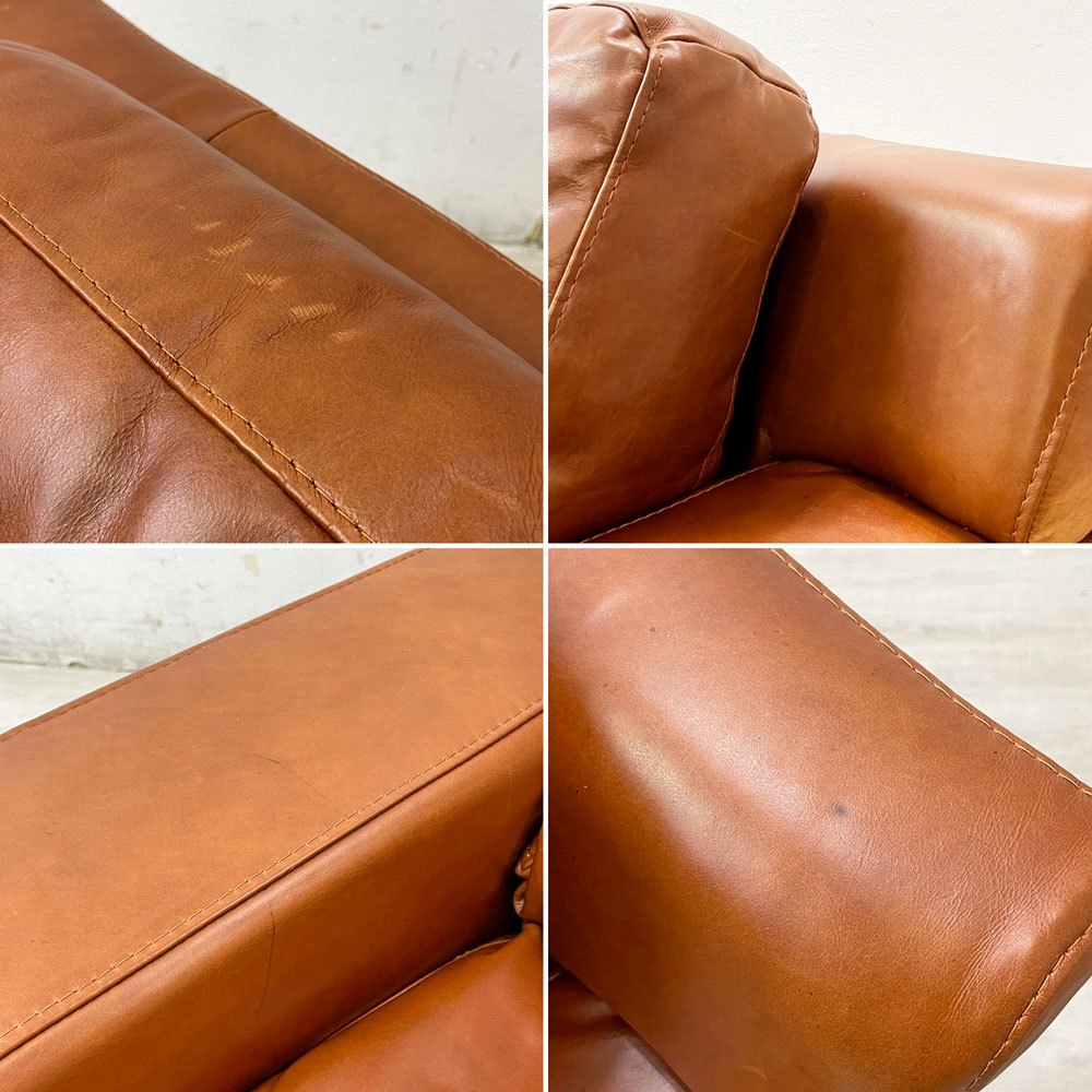 イデー IDEE セリュー ソファ SERIEUX SOFA 2Pソファ 2人掛け ショコラ chocolate 本革 定価 379,900円 ●