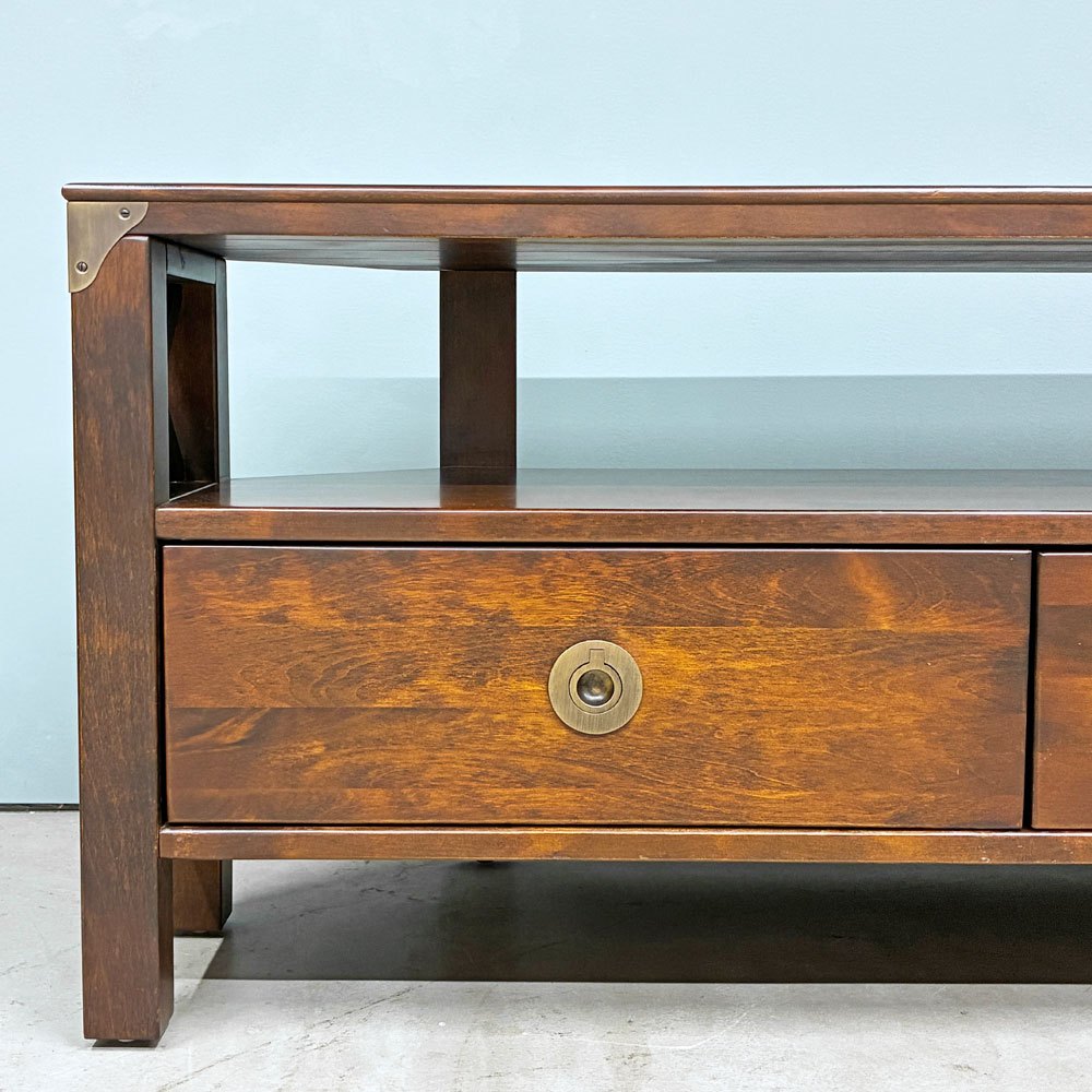 ローラアシュレイ LAURA ASHLEY バルモラル Balmoral コーナー テレビ AVボード 2ドロワー クラシカル ◎