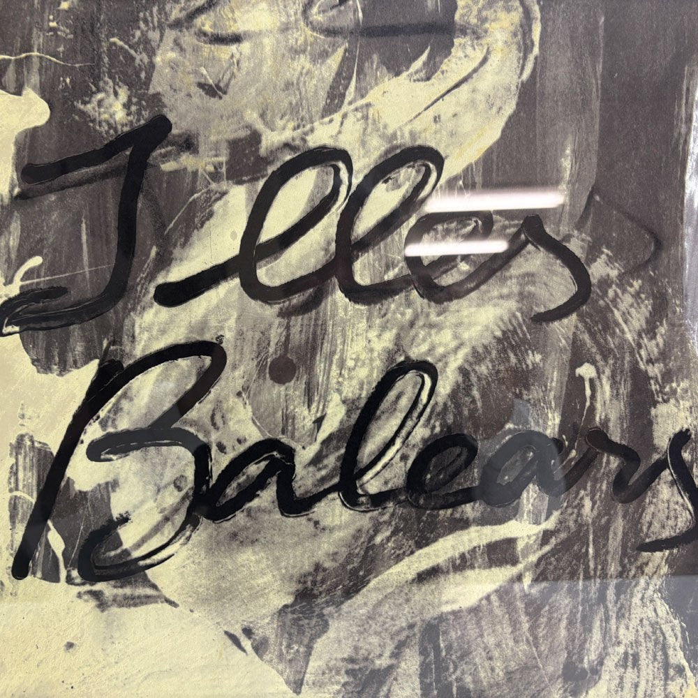 アントニ タピエス Antoni Tapies ポスター Universitat de les Illes Balears 額装品 ●