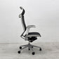 オカムラ okamura バロンチェア Baron Chair CP87BW エクストラハイバック オフィスチェア 固定ヘッドレスト アジャストアーム ジョルジェット・ジウジアーロ 〓