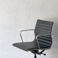 ハーマンミラー Herman Miller イームズアルミナムグループチェア マネージメントチェア アルミバフベース ガス圧昇降仕様 5本脚 キャスタータイプ 本革 イームズ ◇