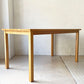 無印良品 MUJI ダイニングテーブル 無垢集成材 W140cm オーク材 シンプル ナチュラルスタイル 廃盤 ★