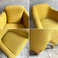 イデー IDEE ミニミラーアームチェア MINI MILLER ARM CHAIR パーソナルチェア シングルソファ ファブリック イエロー 廃番カラー ♪