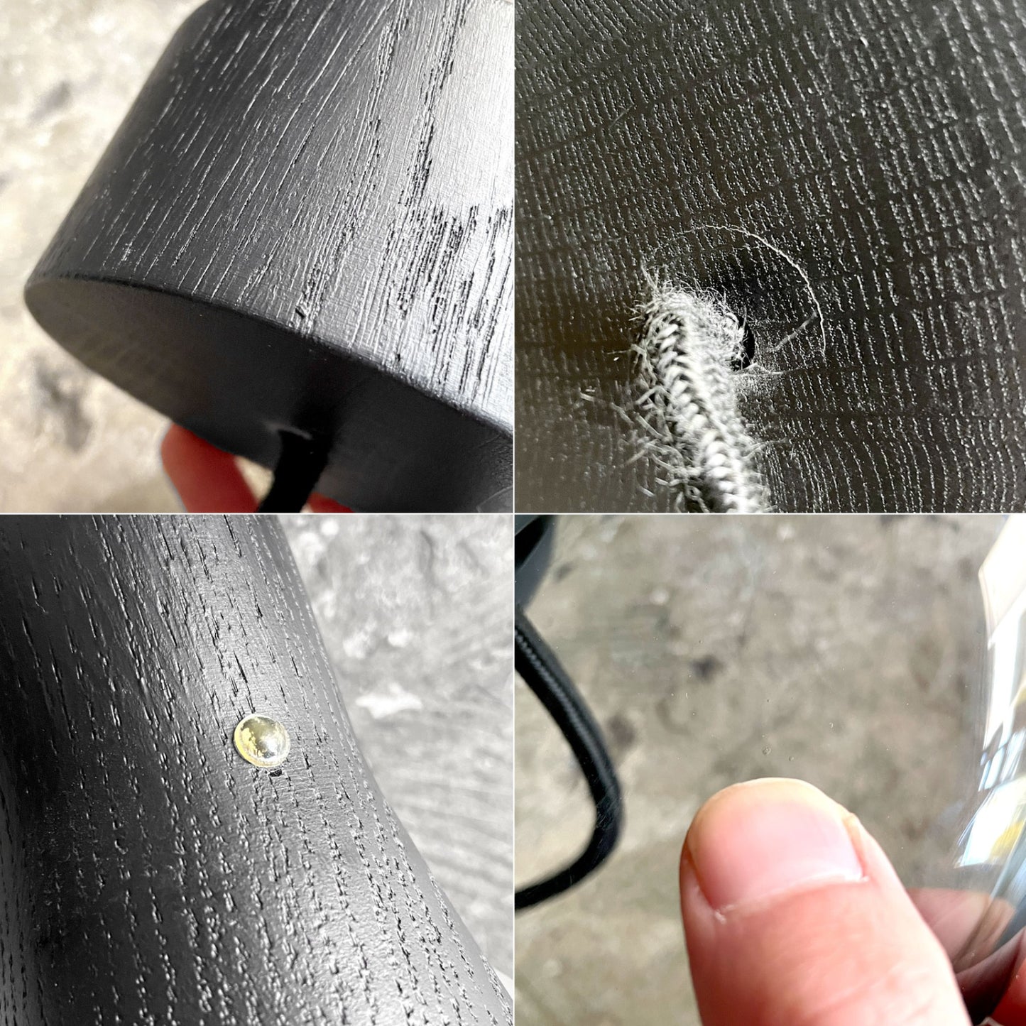 ブロッキス BROKIS シャドウ03 SHADOWS03 ペンダントライト スモークグレイ×ブラック 吹きガラス チェコ モダンデザイン ■