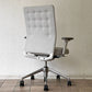 ヴィトラ vitra IDトリム ID Trim オフィスチェア デスクチェア ファブリックシート ライトグレー系 ハイバック 2Dアームレスト アントニオ・チッテリオ 参考定価￥209,000- ◇