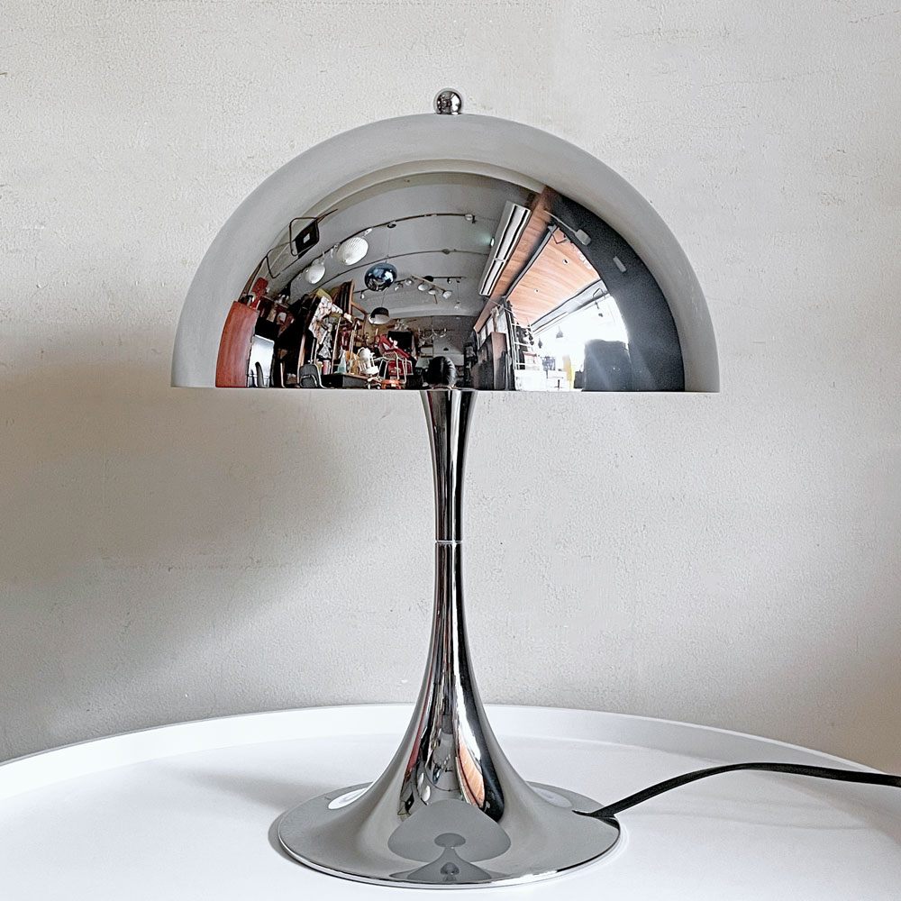 ルイスポールセン louis poulsen パンテラ320 テーブル 卓上照明 テーブルランプ シルヴァークローム ヴェルナーパントン Verner Panton 箱付き ■