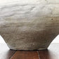 田宮亜紀 AKI TAMIYA 壺 花器 無釉 Φ30cm 現代作家 ●