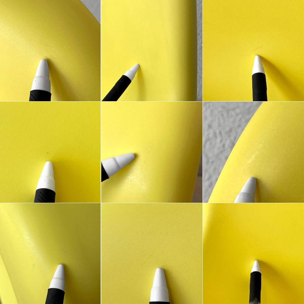 ヴィトラ vitra パントンチェア ダイニングチェア スタッキング イエロー ヴェルナー・パントン ミッドセンチュリー 定価58,300円 B ◇