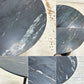 クレイト&バレル Crate&Barrel ネロ Nero Marble Accent Table 大理石サイドテーブル ラウンド モダンデザイン 参考価格約\59,000- ●