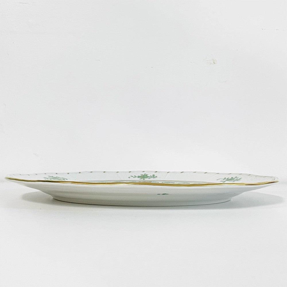 ヘレンド HEREND HVNGARY インドの華 プレート 6枚セット Φ30cm ハンドペイント 白磁食器 ハンガリー ●