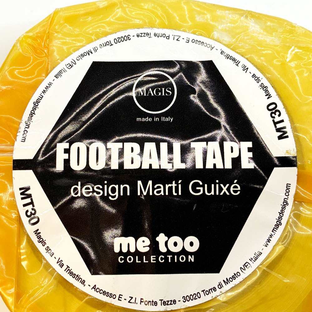 マジス MAGIS ミートゥーコレクション me too collection フットボールテープ FOOTBALL TAPE マルティ・ギセ 未使用品 ★