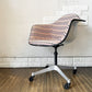 ハーマンミラー Herman Miller アームシェルチェア モダンファニチャーセールス FRP製 ホワイトシェル マハラム・アラベスク生地 ジラード コントラクトキャスターベース C&R イームズ ◎