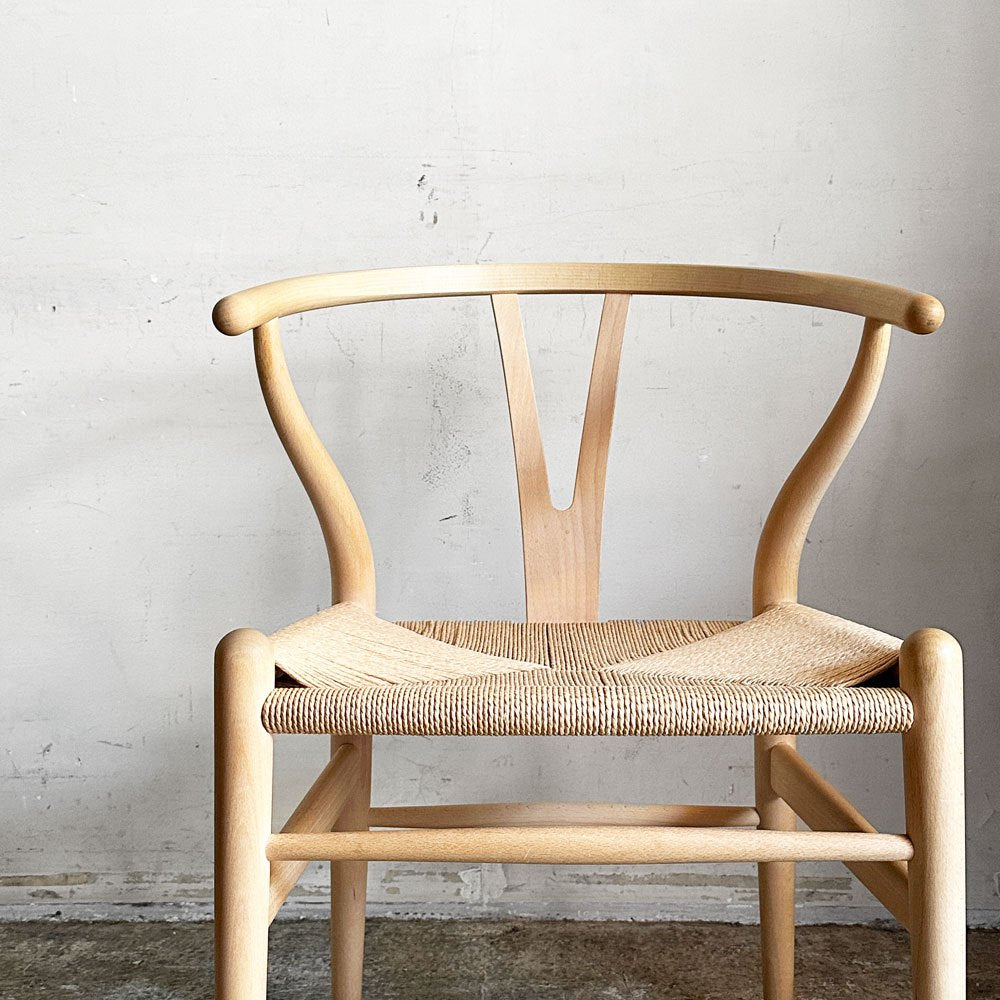カールハンセン&サン Carl Hansen & Son CH24 Yチェア ビーチ材 ソープフィニッシュ 日本仕様サイズ ハンス・J・ウェグナー デンマーク 北欧 B ■