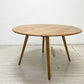 アーコール ERCOL ドロップリーフテーブル DROP LEAF TABLE ダイニングテーブル オーバルテーブル バタフライ エルム材 英国家具 ●