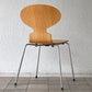 フリッツハンセン Fritz Hansen アントチェア 4本脚 ナチュラルビーチ ラッカー アルネ・ヤコブセン 北欧家具 E ◇