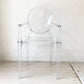 カルテル Kartell ルイゴースト LouisGhost アームチェア クリスタル スタッキング フィリップ・スタルク Philippe Starck イタリア A  ★
