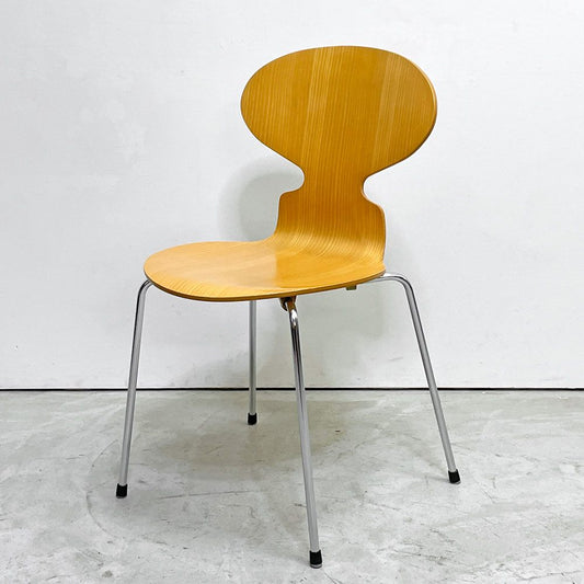 フリッツハンセン Fritz Hansen 3101 アリンコチェア アントチェア 4本脚 ナチュラルビーチ ラッカー仕上げ フェルトグライズ アルネ・ヤコブセン B ●