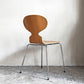 フリッツハンセン Fritz Hansen アントチェア ANT CHAIR 4本脚 エルム材 ナチュラル 2013年製 アルネ・ヤコブセン デンマーク 北欧家具 ■