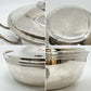 クリストフル CHRISTOFLE ベジタブルディッシュ Vegetable Dish スープチューリン 蓋付両手鍋 W30cm 銀メッキ フランス ●