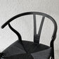 カールハンセン＆サン Carl Hansen & Son CH24 Yチェア ブラックラッカー×ブラックペーパーコード ビーチ材 ハンス・J・ウェグナー デンマーク 北欧家具 ◇