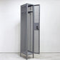 ULINE社 Ventilated Single Tier Lockers スチール製メッシュ ロッカー ティアロッカー 1人用 US ガレージ インダストリアルデザイン C ●