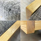 グラフ graf × 相合家具 SOGO adシリーズ デイベッドベンチ Day bed bench ホワイトアッシュ材 グレー系 ファブリック W171cm ●
