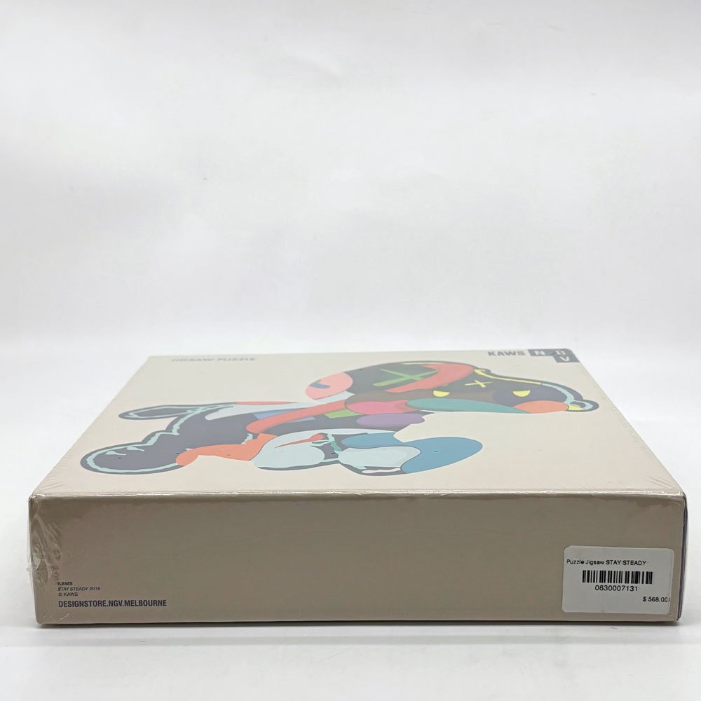 カウズ KAWS スヌーピー パズル STAY STEADY JIGSAW PUZZLE 1000ピース 箱付 未使用 未開封品 ●