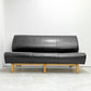 イデー IDEE カゴル ベンチソファ CAGOLE BENCH SOFA 3シーター ソファ 約160cm ブラック×シナ材共芯合板 篠本拓宏 廃盤 ●